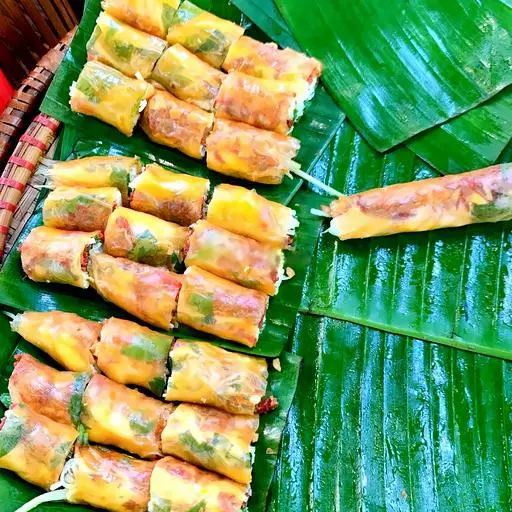 Hình ảnh Bánh tráng cuốn sốt mayonnaise