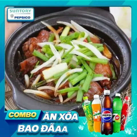Hình ảnh Combo gà thố lớn + nước ngọt Pepsi