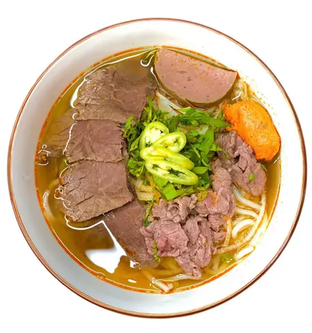 Hình ảnh Bún Bò Tái Nạm Chả