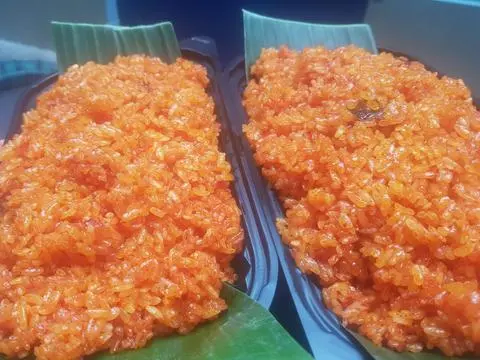 Hình ảnh Xôi gấc chay