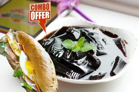 Hình ảnh Combo3: Bánh Mì Ốpla (2 trứng) - Chè Lý Thông