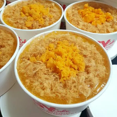 Hình ảnh Bông lan trứng muối sốt bơ lớn