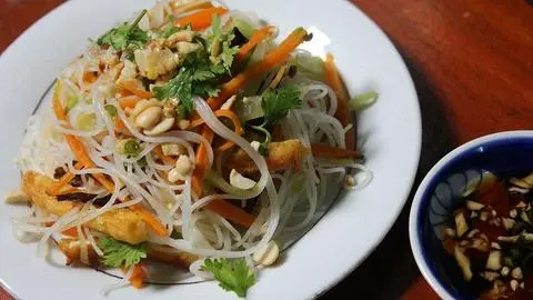 Hình ảnh bún gạo xào