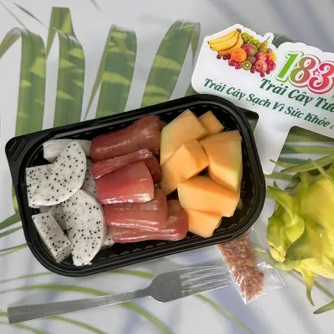 Hình ảnh Dưa lưới - Thanh long - Mận