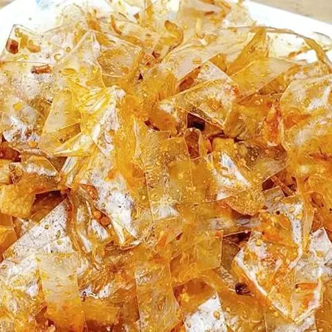 Hình ảnh Bánh tráng trộn sa tế tỏi phi