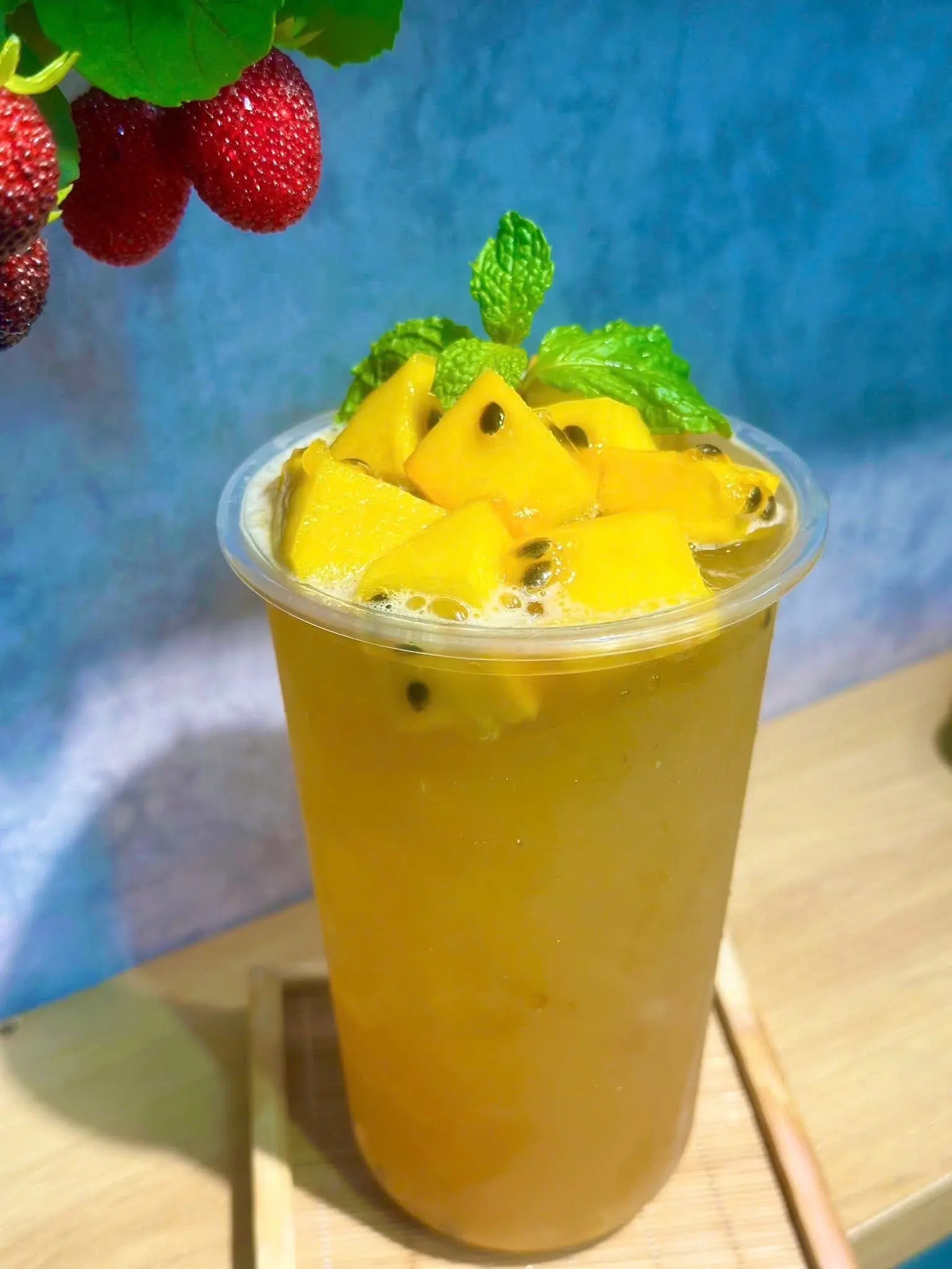 Hình ảnh Trà Xoài Chanh Dây