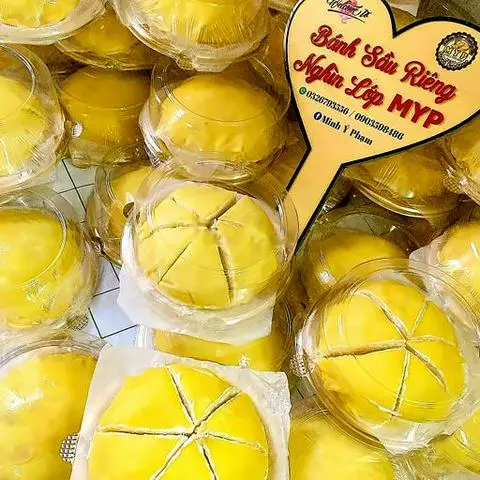 Hình ảnh Bánh sầu riêng ngàn lớp ổ Mini
