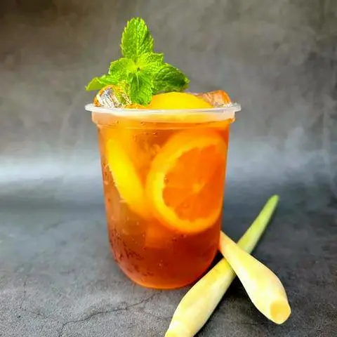 Hình ảnh Trà đào cam sả