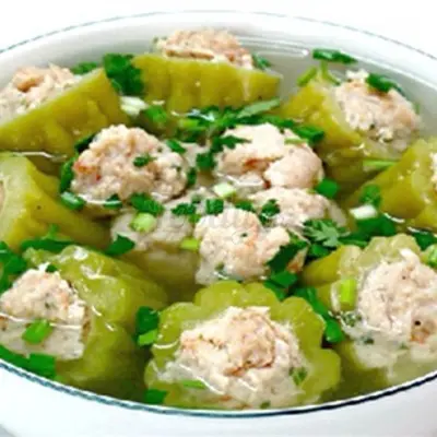 Hình ảnh Canh khổ qua nhồi thịt