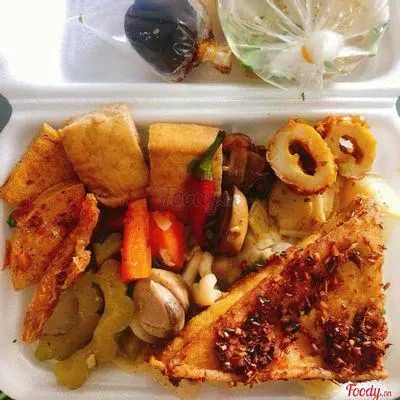 Hình ảnh Cơm Chay Đậu Hủ Chiên Sả
