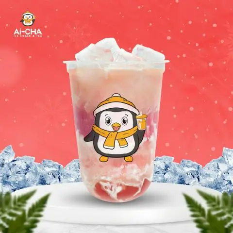 Hình ảnh Kem lắc đào