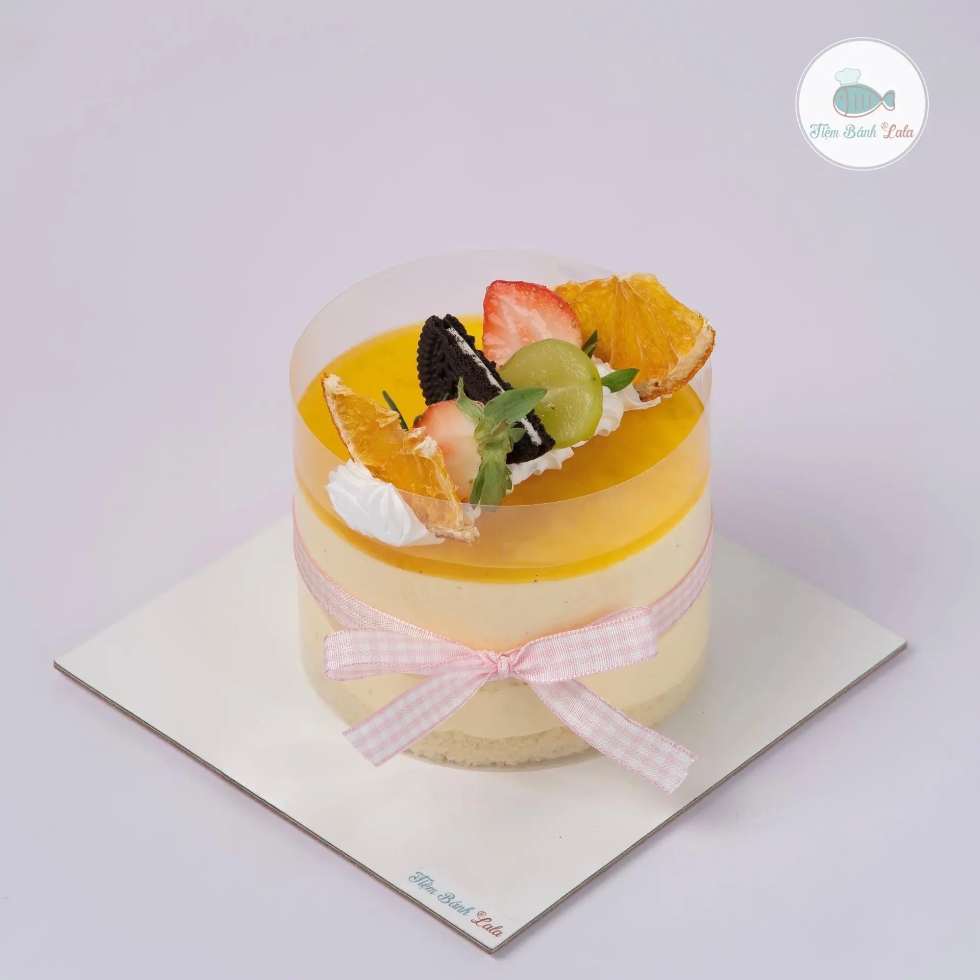 Hình ảnh Bánh Passion Cheese 10cm (hộp mica)