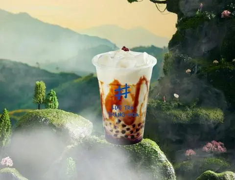 Hình ảnh Sữa tươi trân châu đường đen