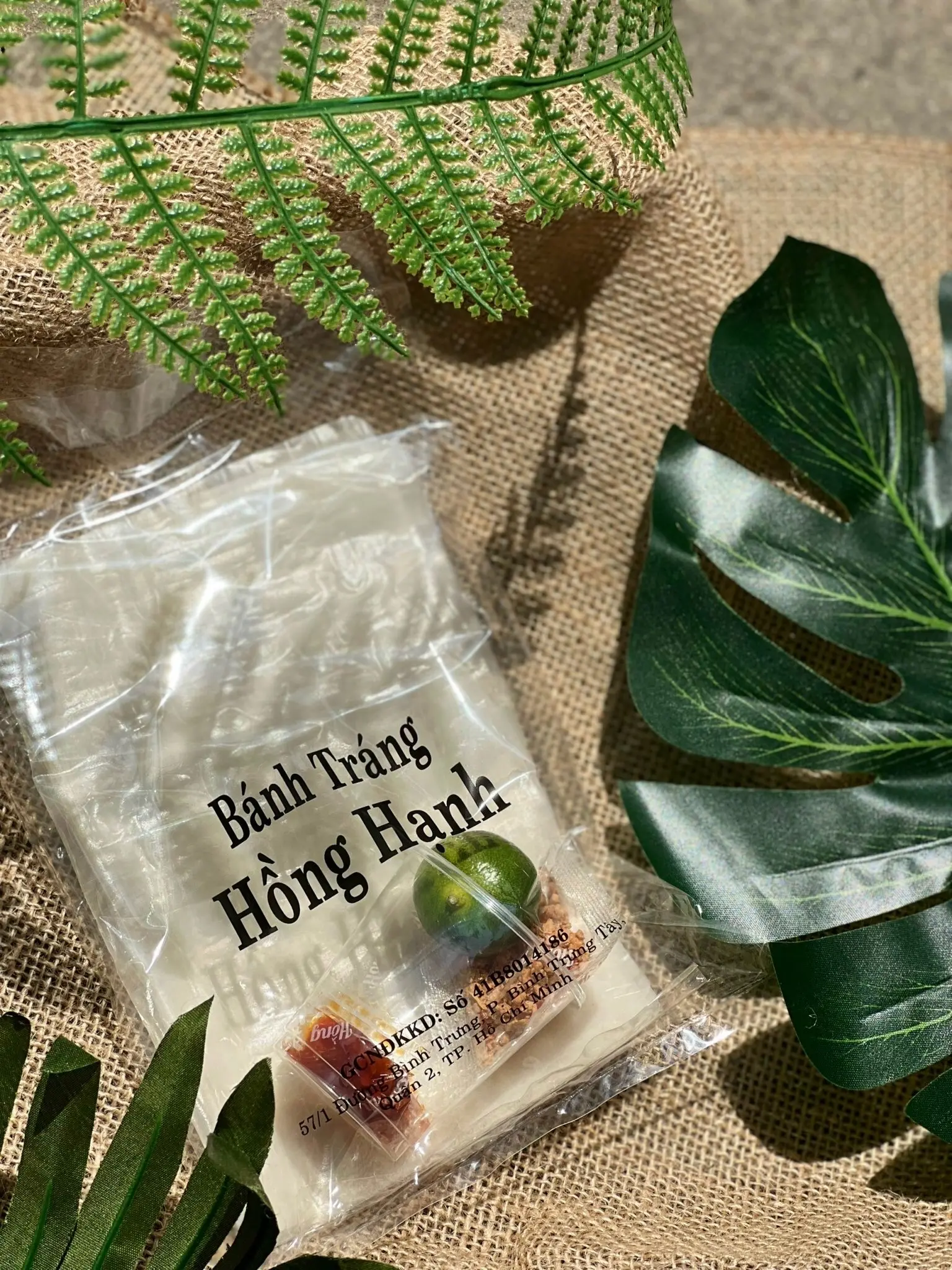 Hình ảnh Bánh Tráng SATE Tắc Hồng Hạnh