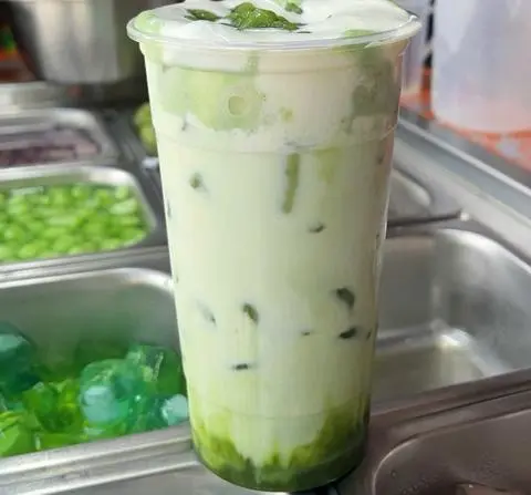 Hình ảnh Matcha Latte Kem Phô Mai