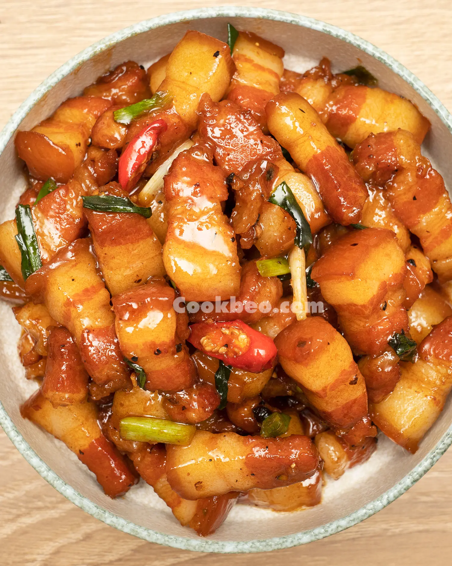 Hình ảnh Cơm thịt kho tiêu
