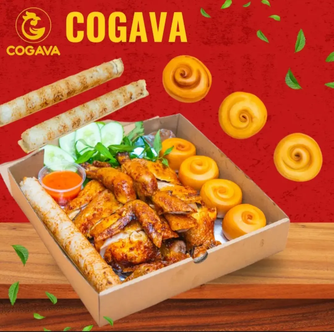 Hình ảnh Combo gà bánh cơm
