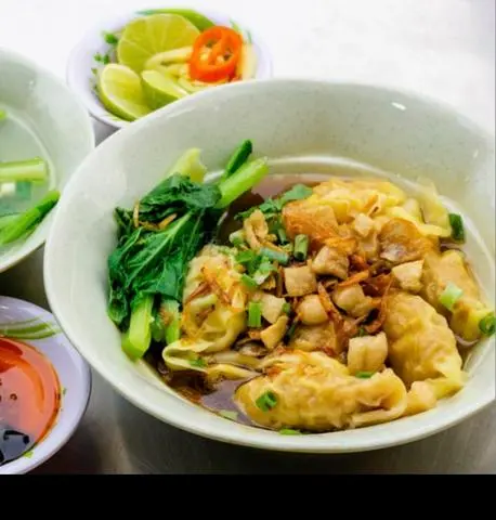 Hình ảnh Sủi cảo khô sốt dầu hào
