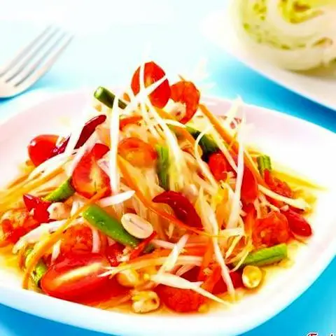 Hình ảnh Gỏi đu đủ ba khía