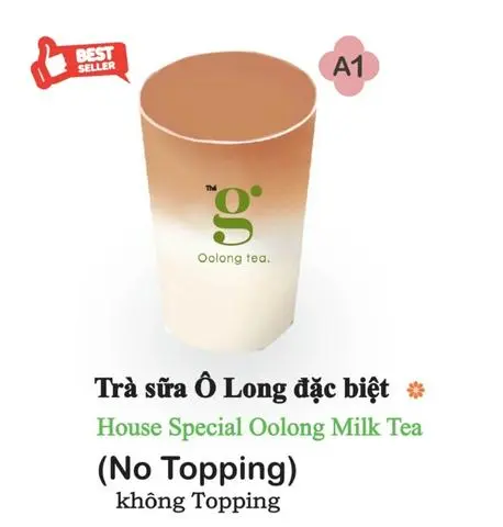 Hình ảnh A1.TRÀ SỮA Ô LONG- No Topping