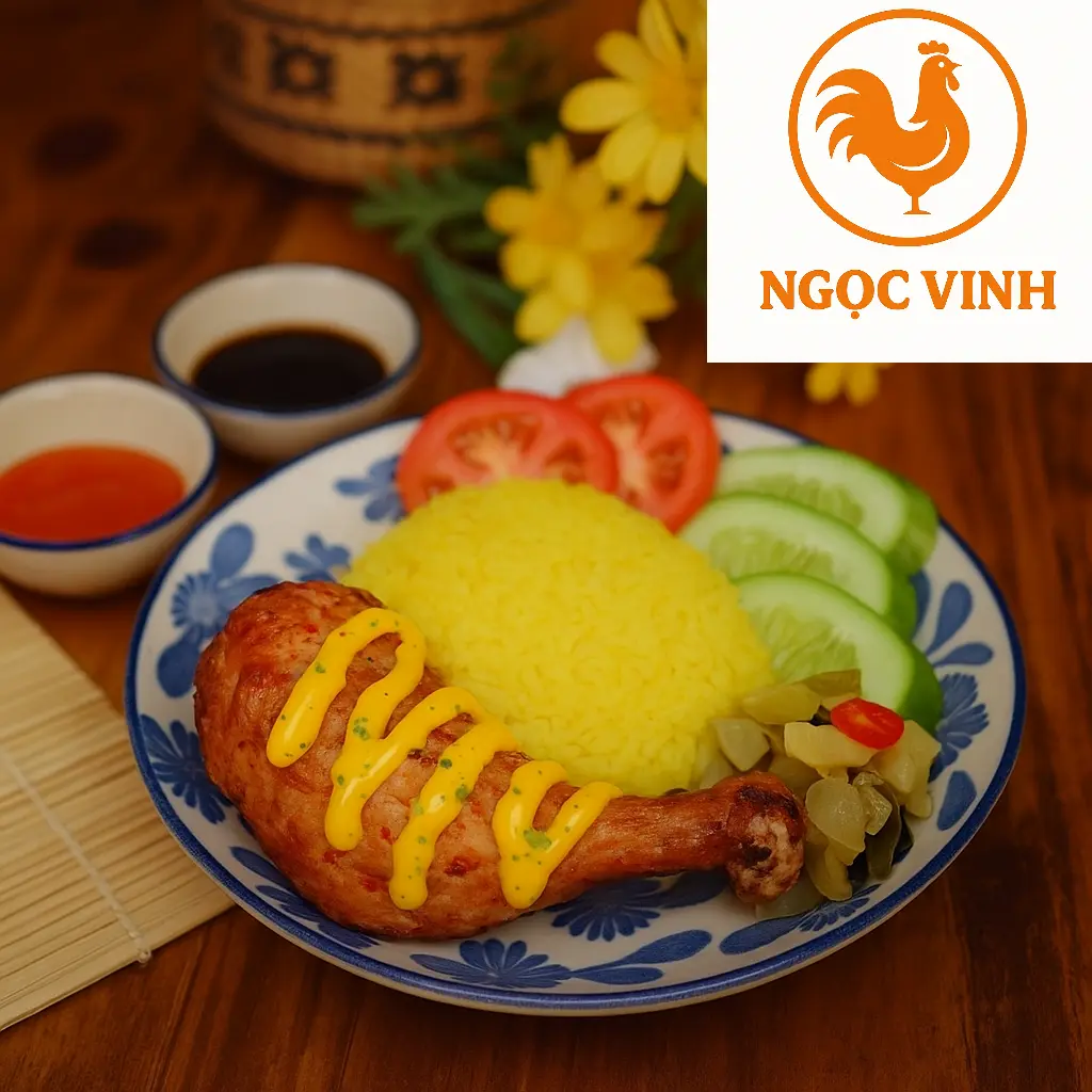 Hình ảnh Cơm Gà Sốt Bangkok
