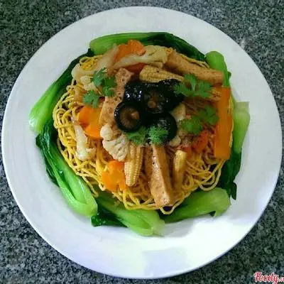Hình ảnh Mì Xào Giòn Chay