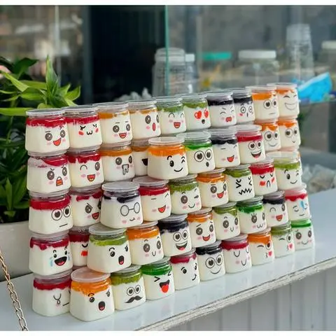 Hình ảnh Sữa chua hũ vị trái cây