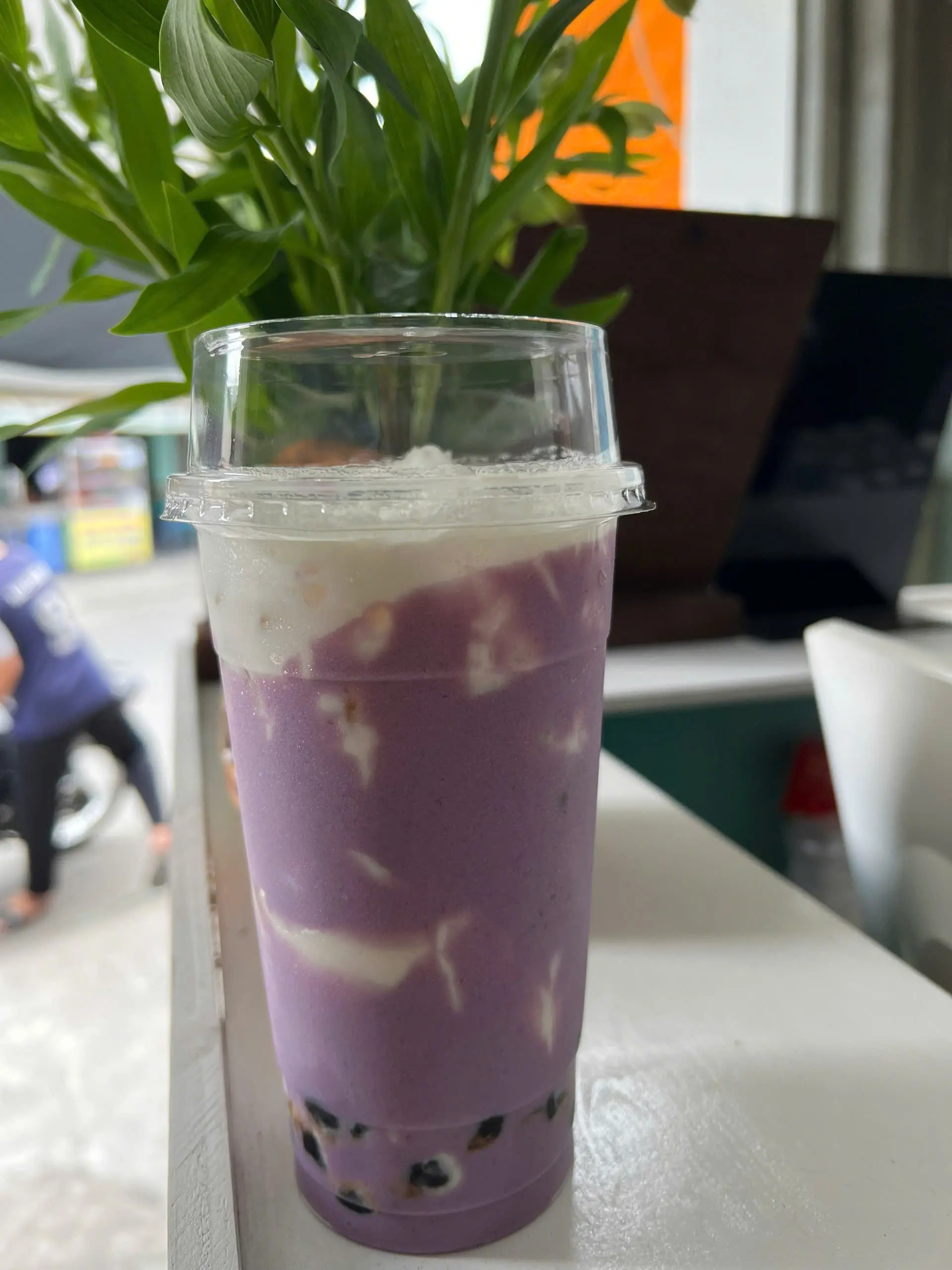 Hình ảnh Sữa tươi khoai môn tươi