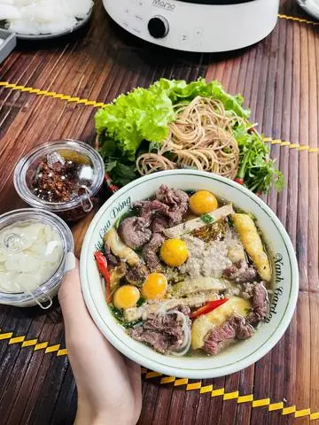 Hình ảnh Bún cua đồng full topping
