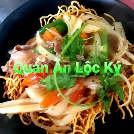 Hình ảnh Mì giòn bò sate