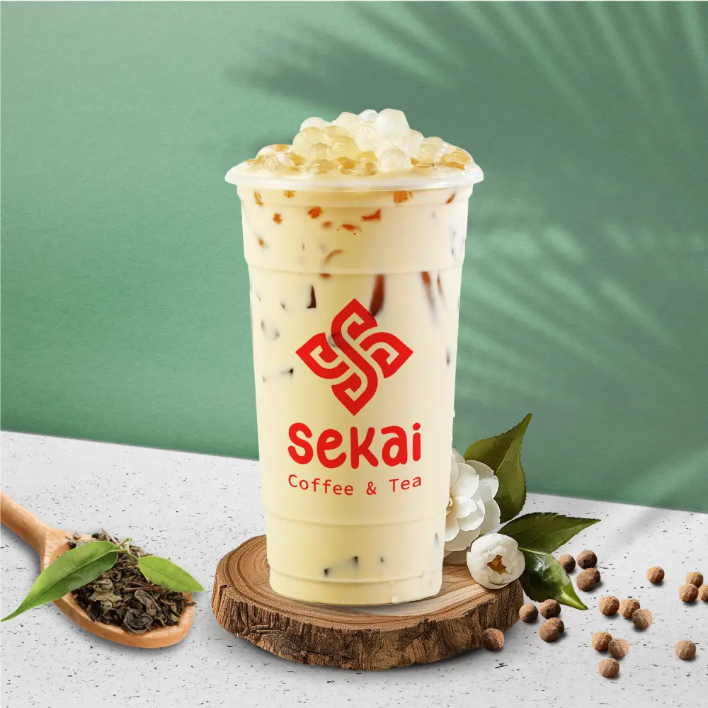 Hình ảnh Trà Sữa Trân Châu Trắng