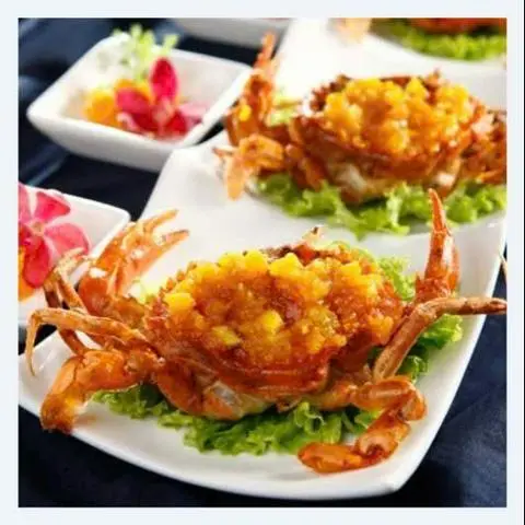 Hình ảnh cua trinh nữ hoàng kim (nguyên con~350gr/con)