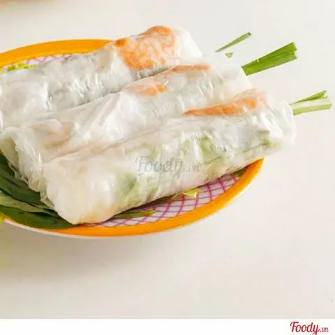 Hình ảnh Combo 5 cuốn (2 tôm thịt - 2 tai heo - 1 bì cuốn)