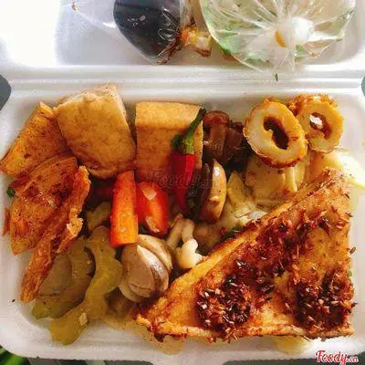 Hình ảnh Cơm Chay Đậu Hũ Chiên Sả