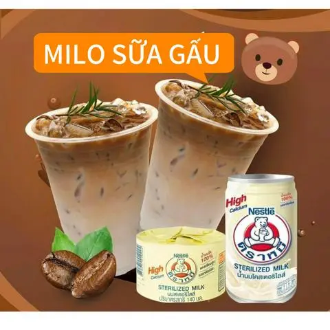 Hình ảnh Milo Sữa Gấu