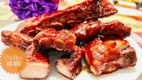 Hình ảnh Sườn non quay xá xíu (Nhỏ)