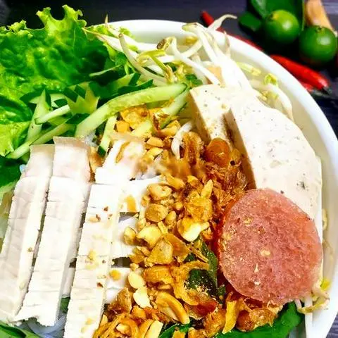 Hình ảnh Bún mắm nêm thịt luộc