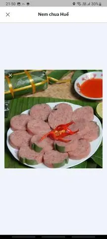 Hình ảnh nem chua huế 200g