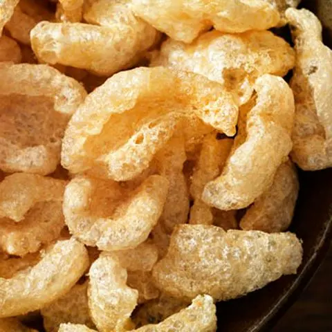 Hình ảnh Da heo chiên giòn