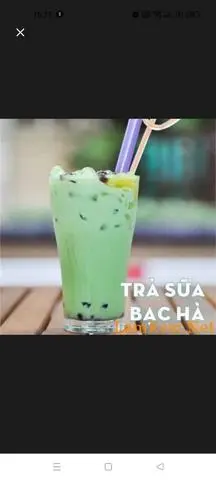 Hình ảnh Trà sữa bạc hà