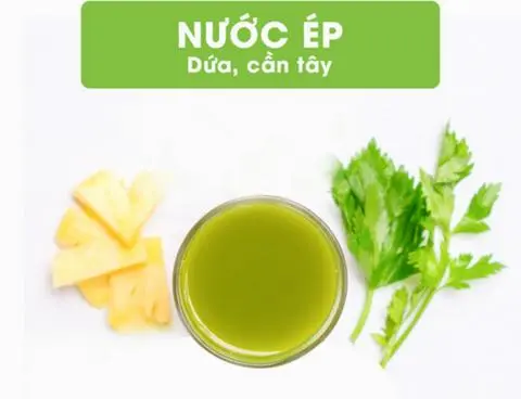 Hình ảnh Ép Dứa - Cần Tây 