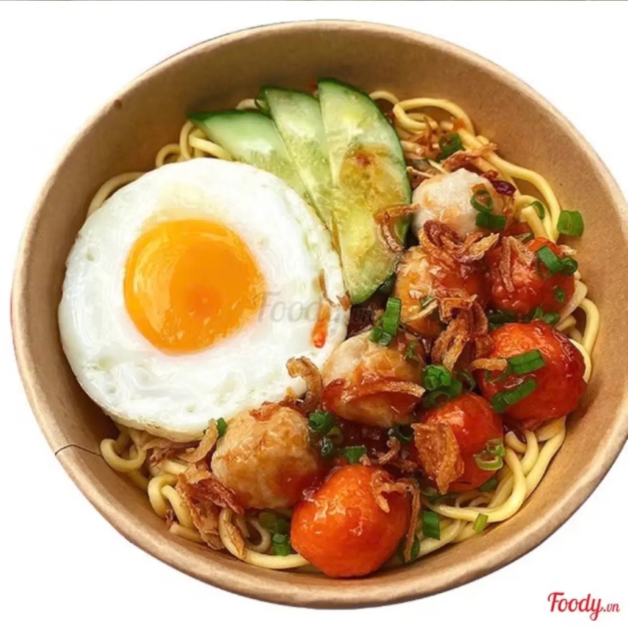 Hình ảnh MỲ TRỘN TRỨNG ỐP HỒ LÔ