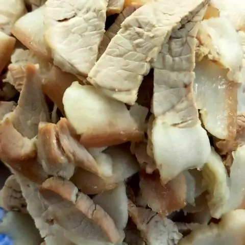 Hình ảnh Cơm thịt luộc cà pháo mắm tôm