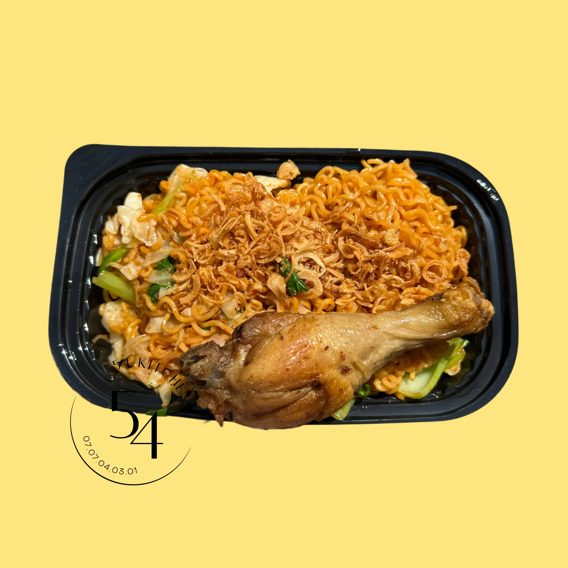 Hình ảnh Mì trộn Indomie đùi gà