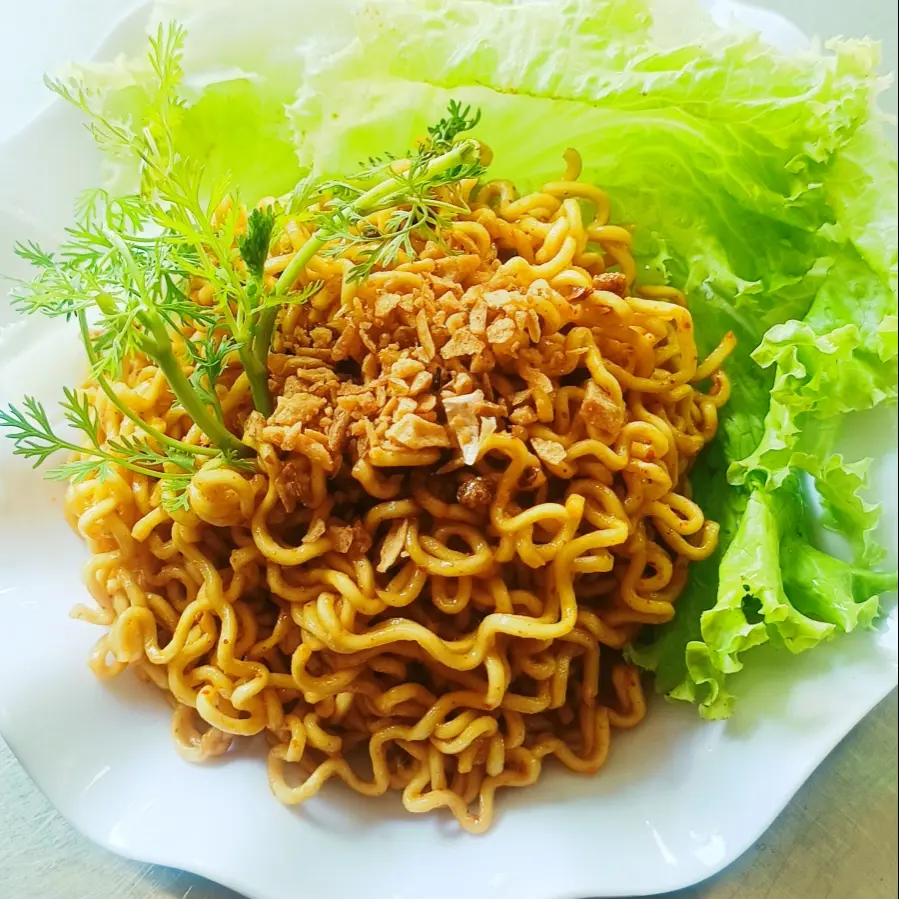 Hình ảnh Mì trộn không topping _ 2 vắt
