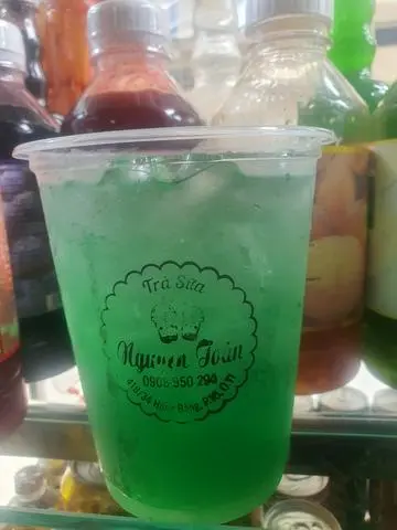 Hình ảnh soda bạc hà ly 900 ml