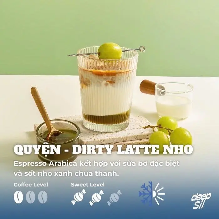 Hình ảnh Quyện - Dirtly Latte Nho