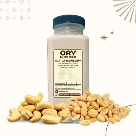 Hình ảnh Sữa Hạt Điều, Đậu Phộng -Ly 250ml