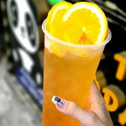 Hình ảnh trà nhài cam đào