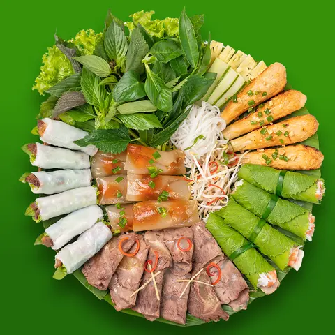 Hình ảnh Mâm cuốn thịnh soạn